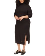 Plus size turtleneck sweater dress online