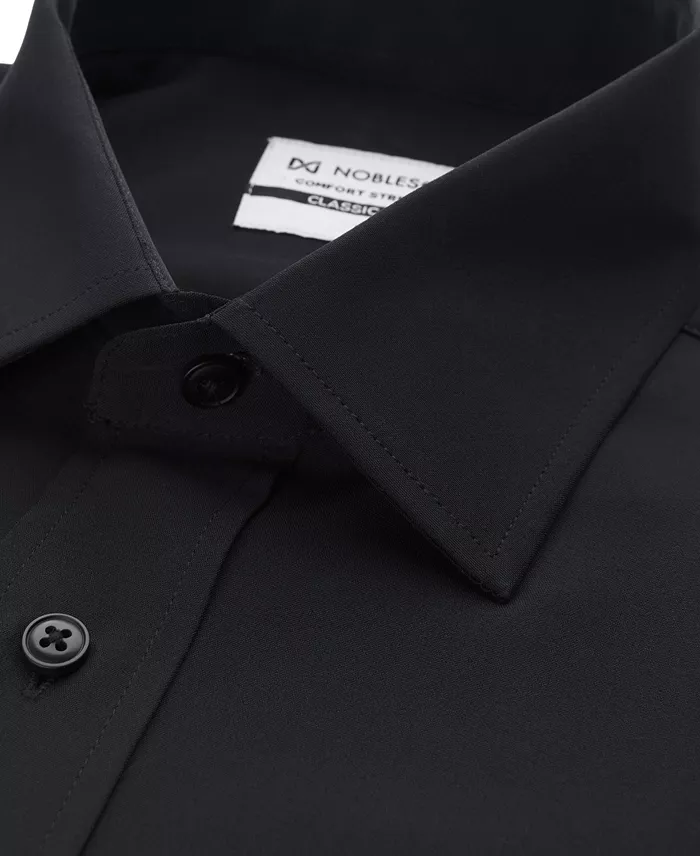 Men Classic-Fit Solid Color Dress Shirt - thumbnail 4