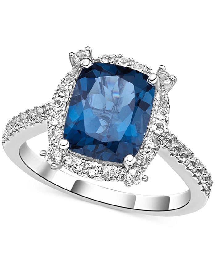 Macy s London Blue Topaz 4 ct. t.w. White Topaz 1 1 6 ct