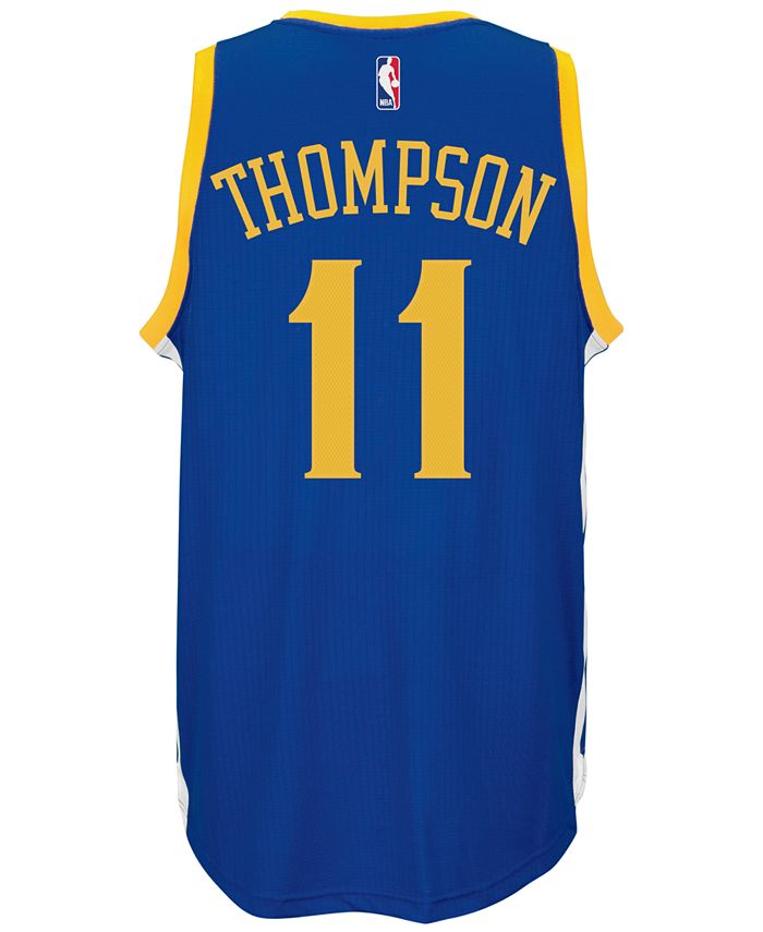 adidas Men's Klay Thompson Golden State Warriors Swingman Jersey - Macy's