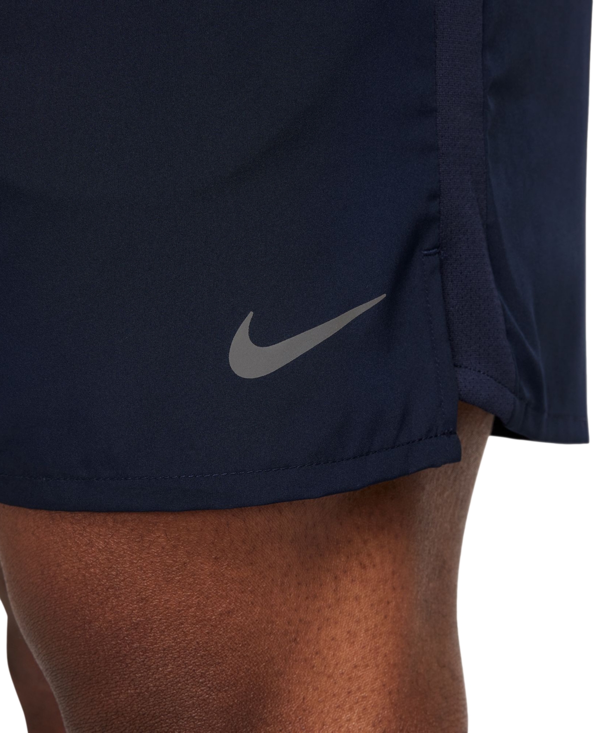 Nike Challenger Men's Dri-fit Brief-lined 5" Running Shorts In Blue