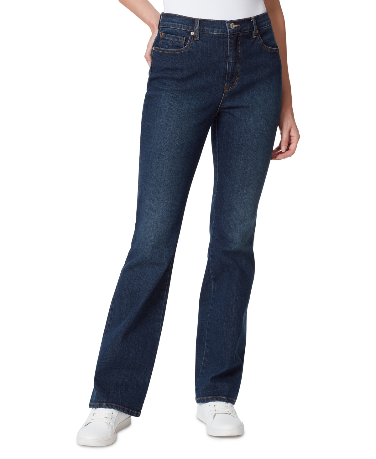 Gloria Vanderbilt Plus Size Amanda Bootcut Jeans In Castlewood