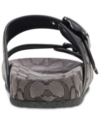 Men's Signature Buckle Strap Sandals