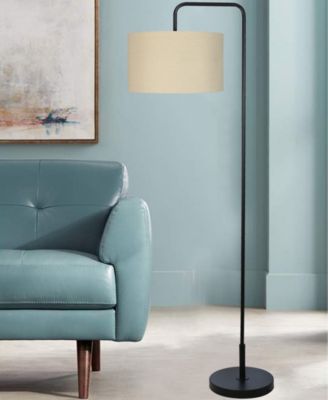 63" Metal Floor Lamp with Designer Shade