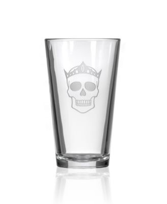 Numbskulls Beer Pint Glass 16oz - Set of 4 Glasses