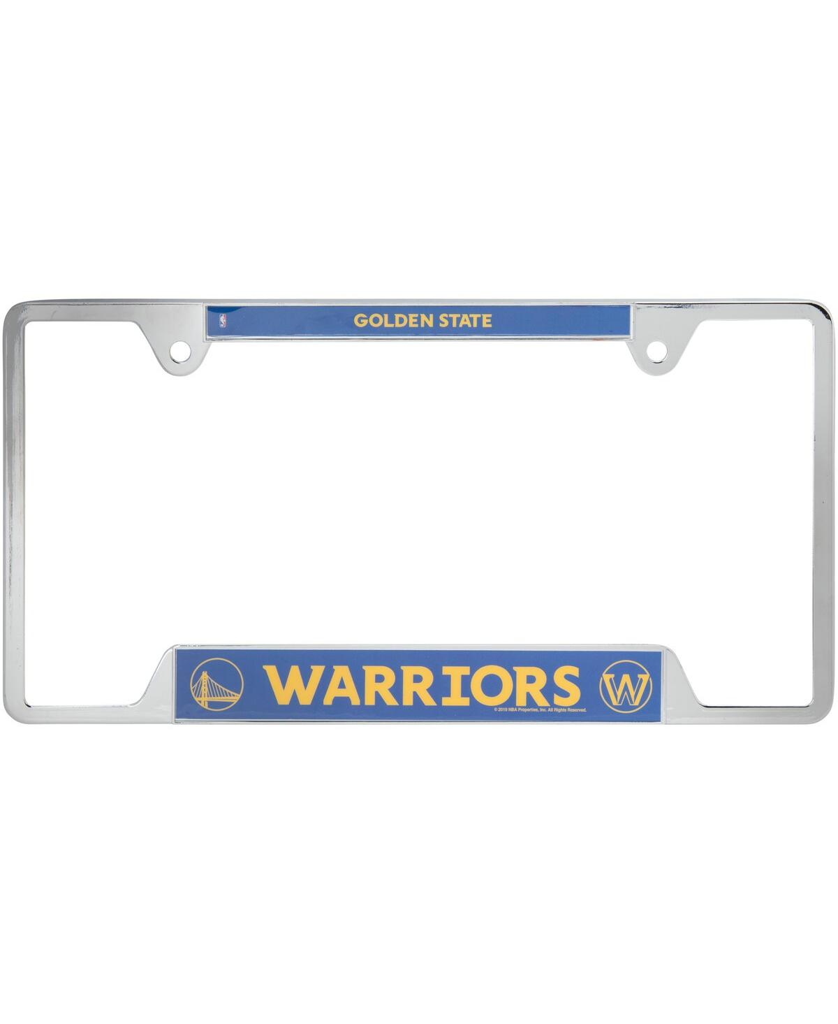 Shop Wincraft Golden State Warriors Metal License Plate Frame In Multi