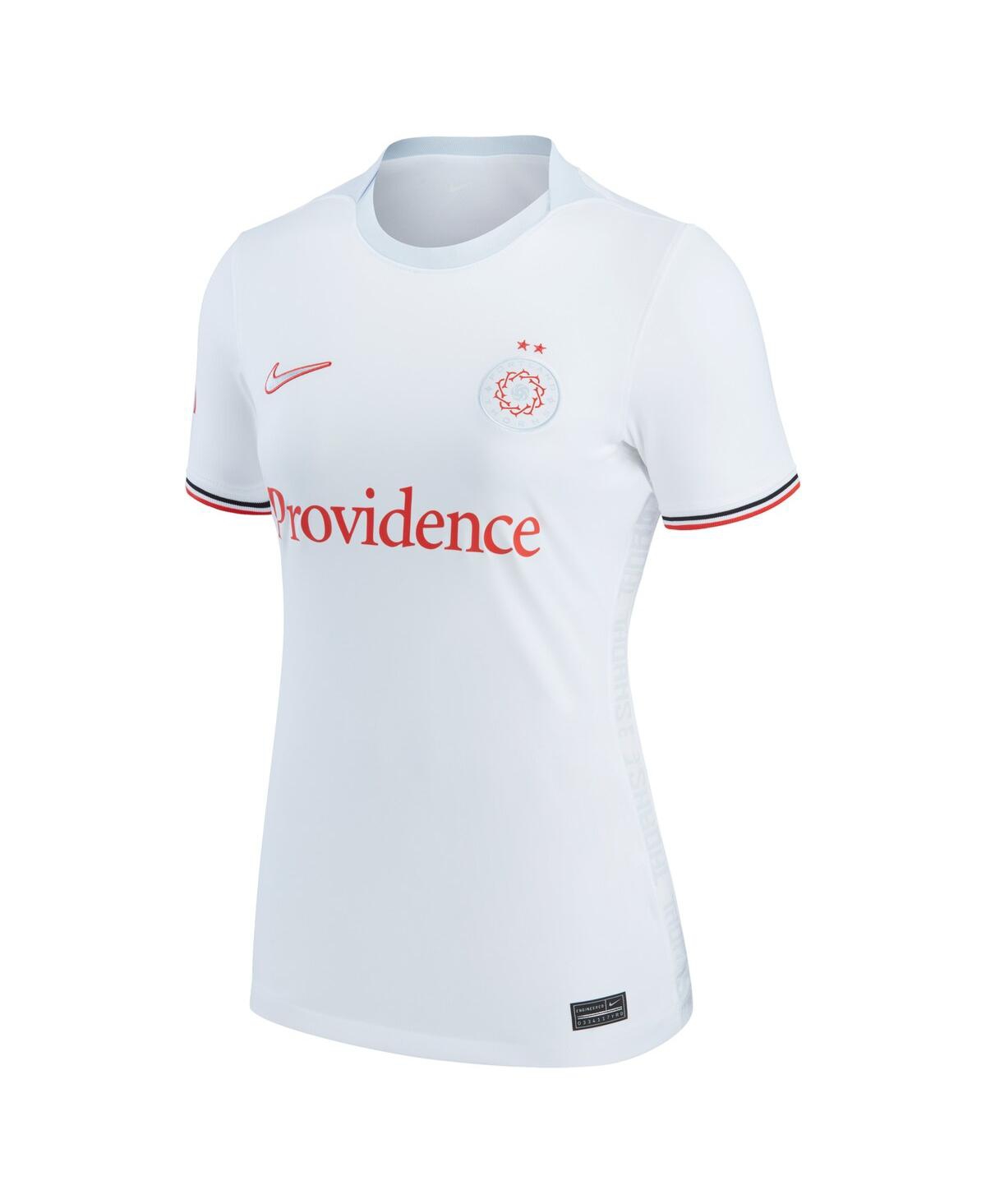 Women's NikePortland Thorns Fc 2022 Replica Away Match Jersey - White
