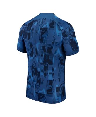 Men's Navy Pumas 2023 Academy Pro Pre-Match Top