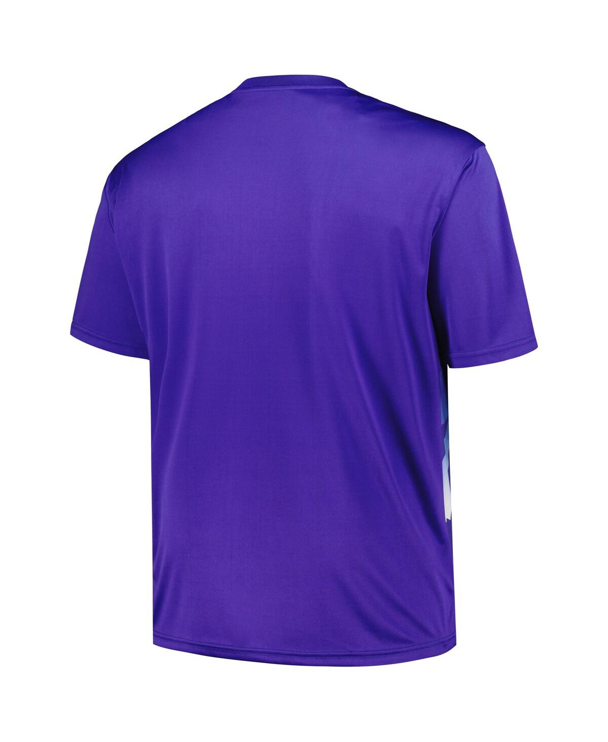 Shop Fanatics Men's Royal Philadelphia 76ers Big And Tall Sublimated T-shirt