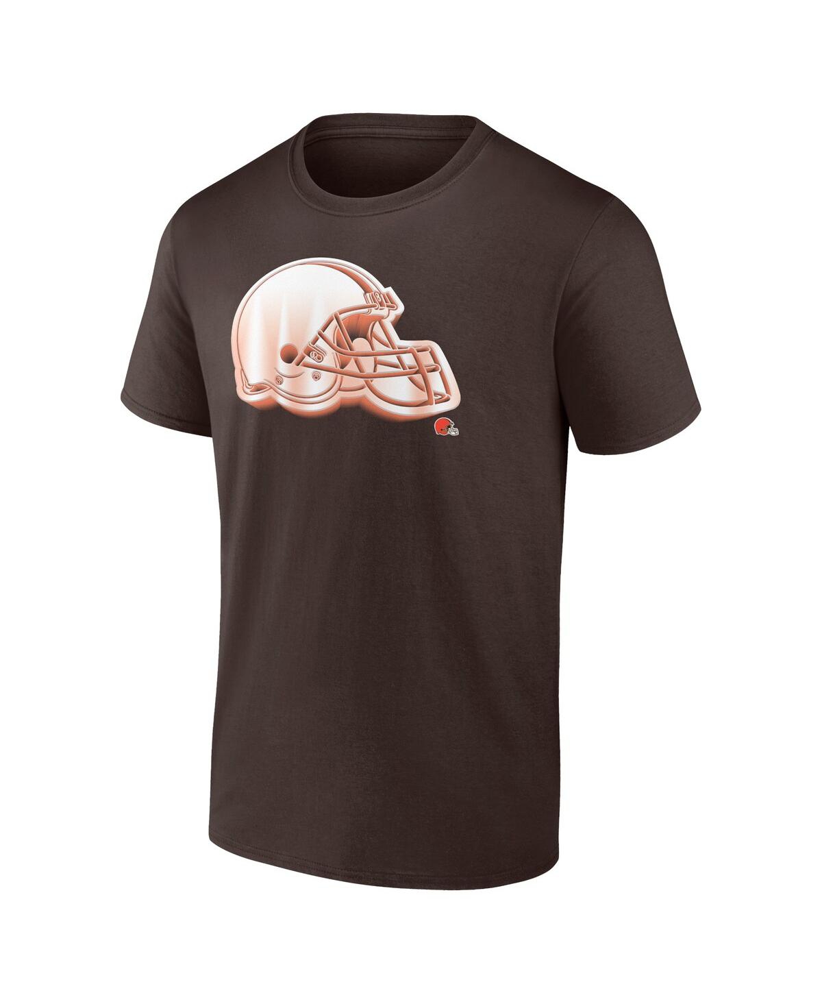 Men's FanaticsCleveland Browns Chrome Dimension T-shirt - Brown