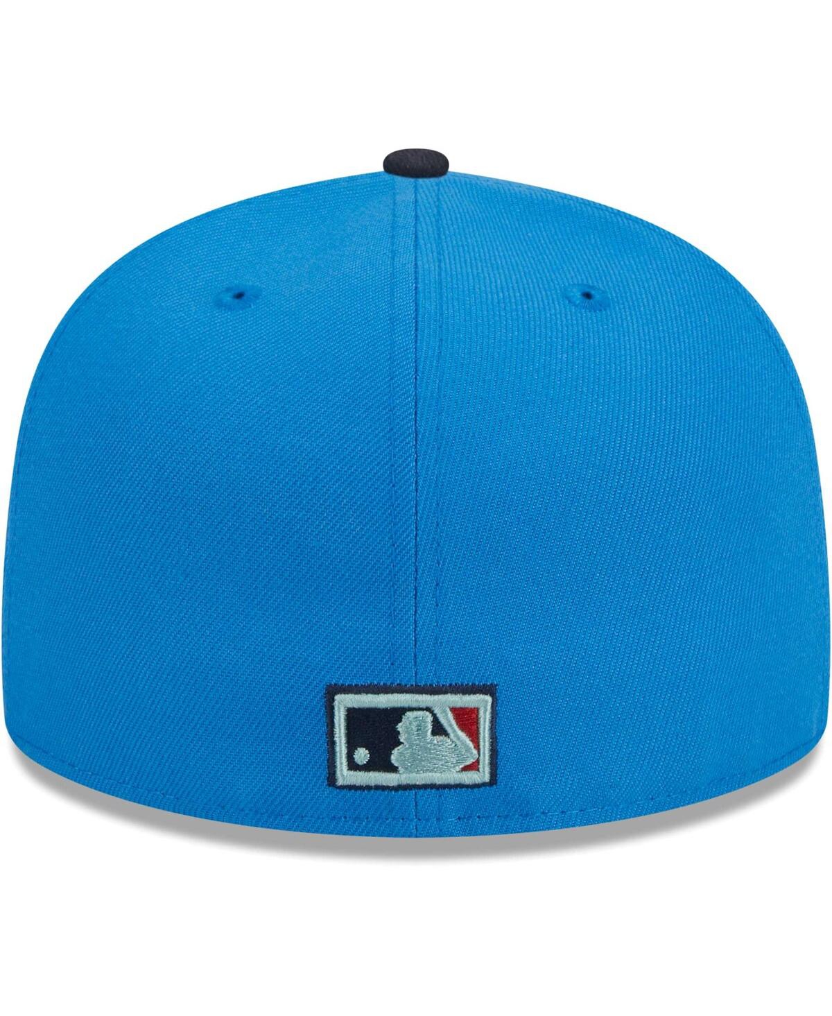 Shop New Era Men's  Royal Boston Red Sox 59fifty Fitted Hat