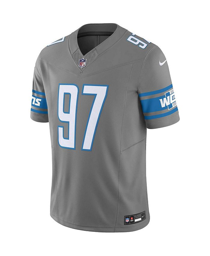 Aidan Hutchinson Detroit Lions Men's Nike Dri-FIT NFL Limited Football  Jersey.