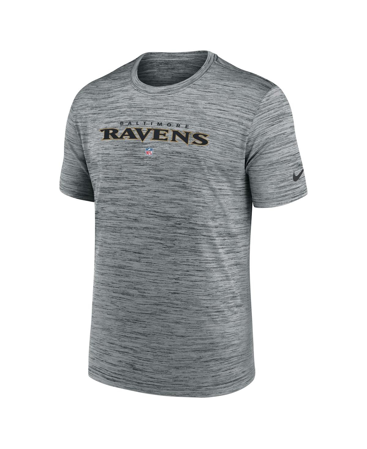 Men's NikeBaltimore Ravens Velocity Performance T-shirt - Gray