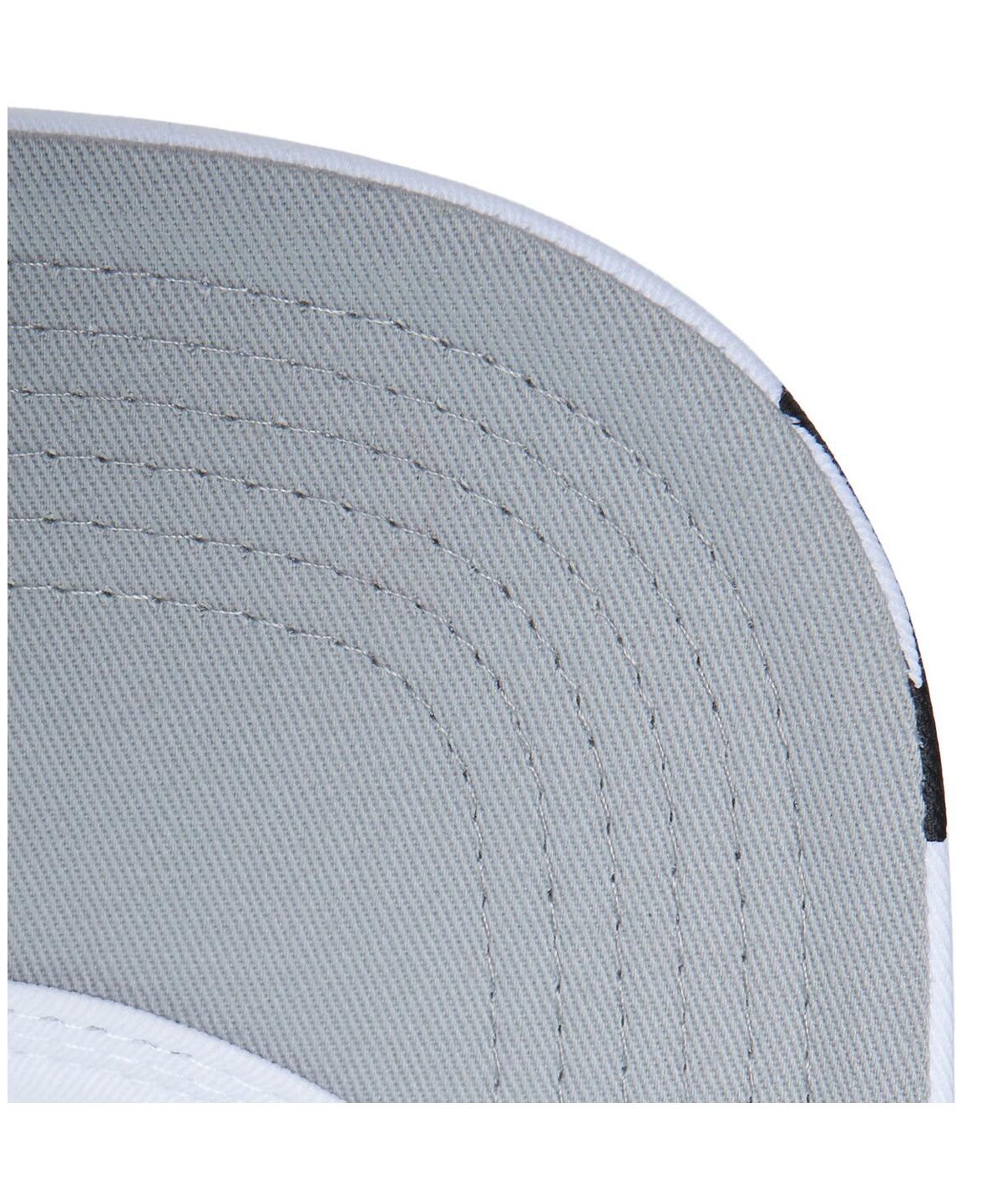 Mitchell & Ness Men's  White Brooklyn Nets Hardwood Classics In Your Face Deadstock Snapback Hat In White