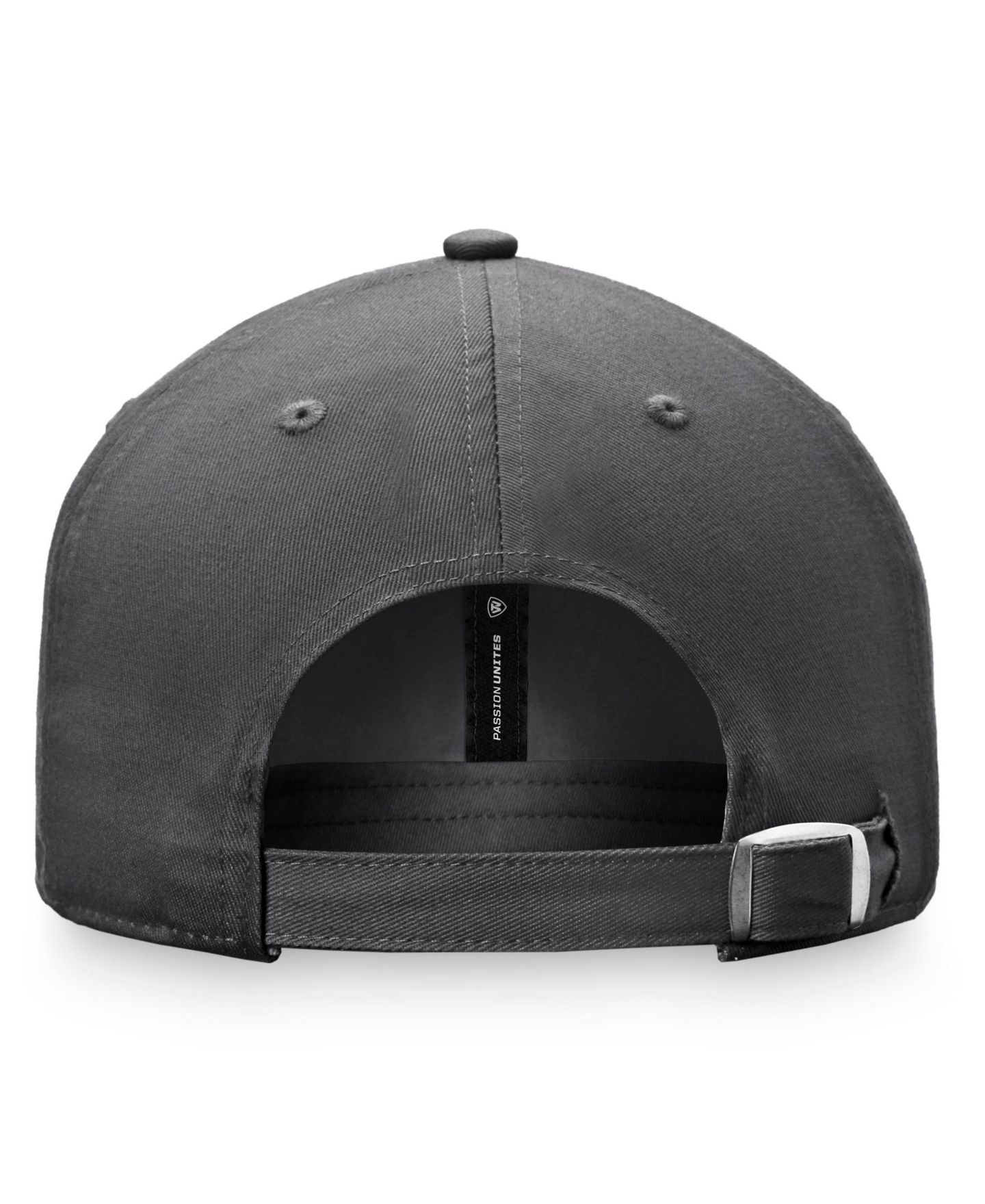 Мужские головные уборы Top of the World Charcoal North Carolina Tar Heels Slice Adjustable Hat — фото 5