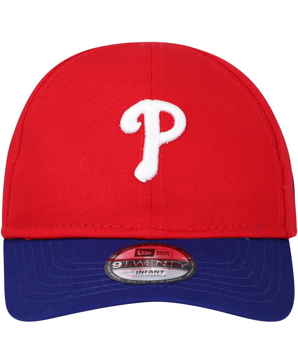 Shop New Era Infant Boys And Girls  Red Philadelphia Phillies Team Color My First 9twenty Flex Hat