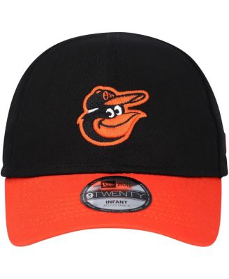 Infant Boys and Girls Black Baltimore Orioles Team Color My First 9TWENTY Flex Hat