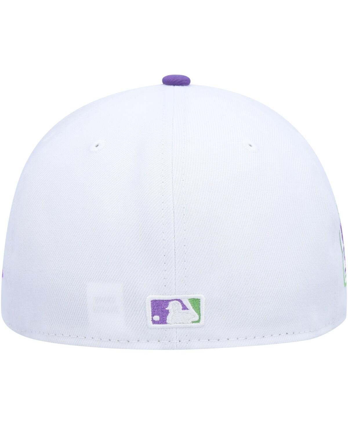 Men's New EraLos Angeles Dodgers 2020 World Series Side Patch 59FIFTY Fitted Hat - White