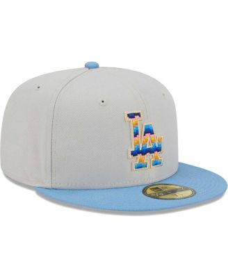 Men's Natural Los Angeles Dodgers Beach Front 59FIFTY Fitted Hat