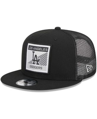New Era Men's Black Los Angeles Dodgers Scratch Squared