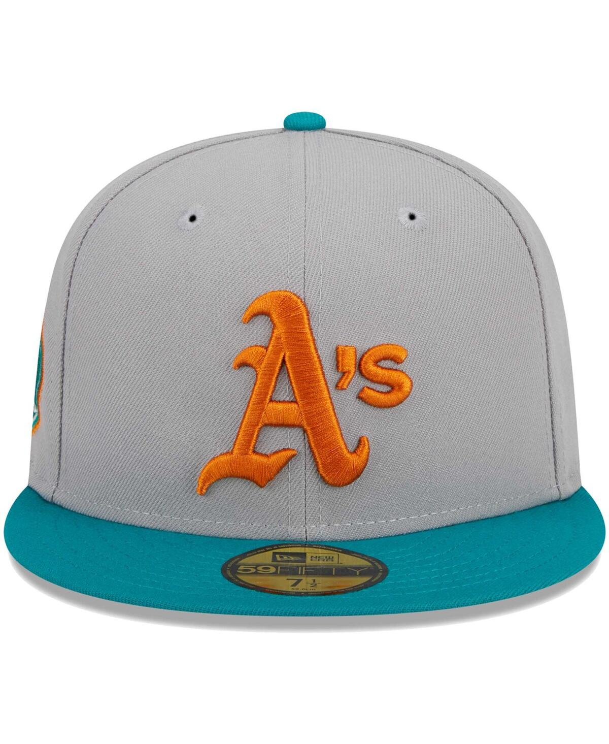 Men's New Era Teal Oakland Athletics 59FIFTY Fitted Hat - Teal