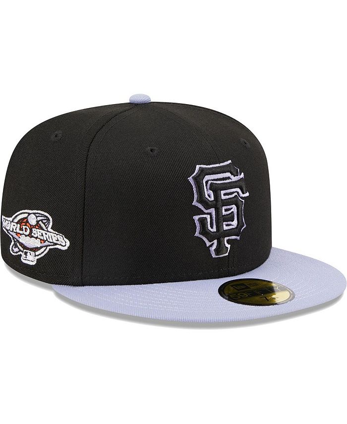 New Era San Francisco Giants Heather Black White 59FIFTY Fitted Cap - Macy's