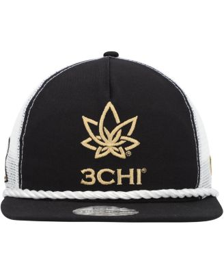 Men's Black Kyle Busch 3Chi Golfer Snapback Hat