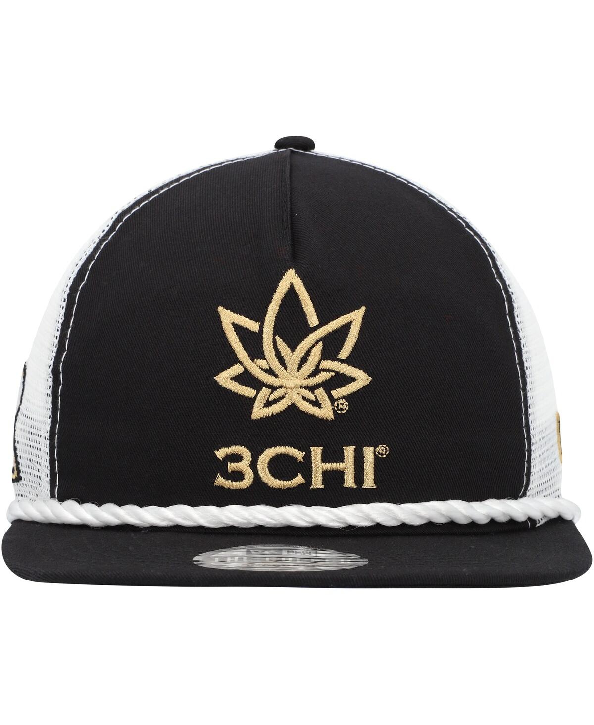 Men's New EraKyle Busch 3Chi Golfer Snapback Hat - Black