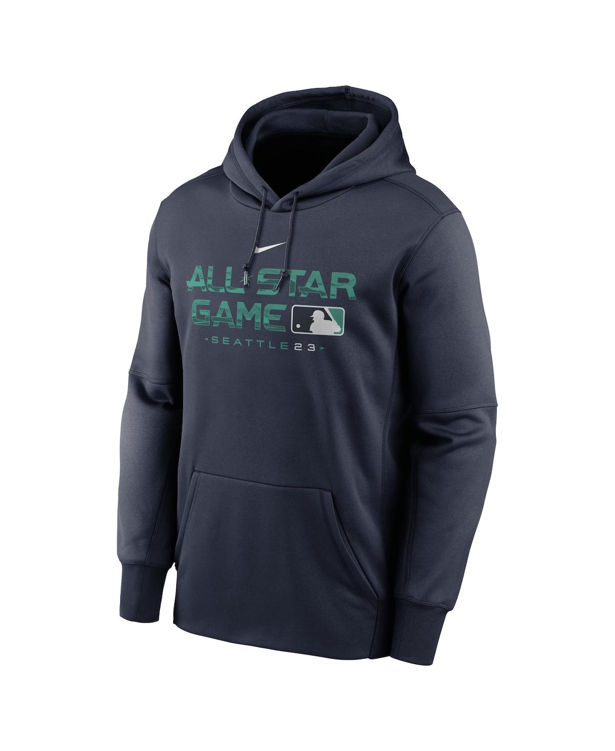 Men's Nike2023 Mlb All Star Game Therma Fleece Pullover Hoodie - Navy