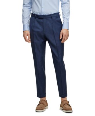 Hugo Boss Men's Slim-Fit Double-Breasted Suit - Macy's