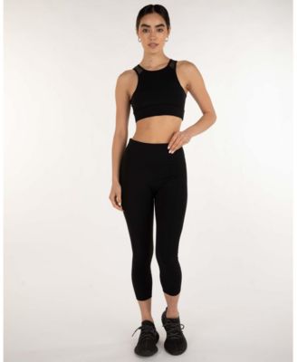Women's Venti Mesh Longline Silkiflex Crop Bra
