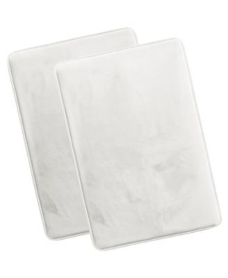 Non-Slip, Ultra Soft Plush, Memory Foam Bath Rug - Large 20"x32" - 2 Pack