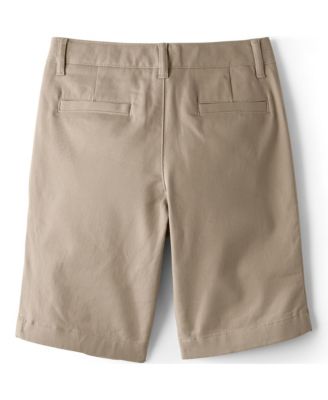 Little Girls School Uniform Stretch Stretch Chino Bermuda Shorts