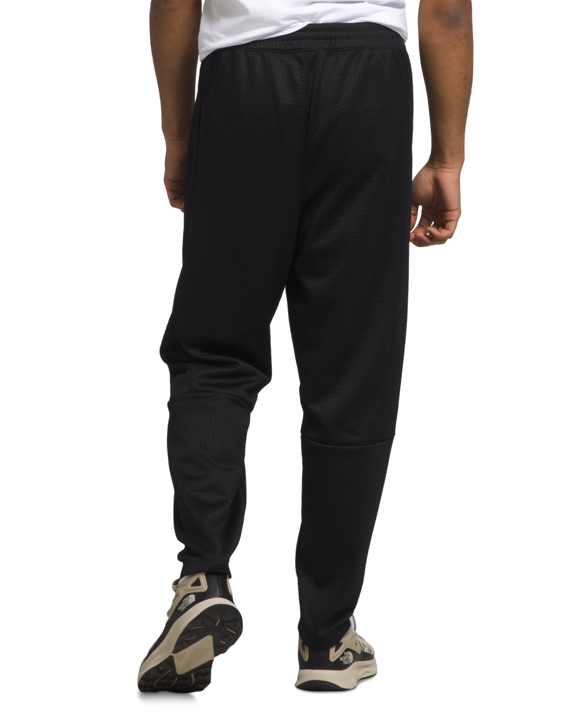 Shop The North Face Men's Relaxed Fit Coordinates Tech Pants In Tnf Black,chlorophyll Green