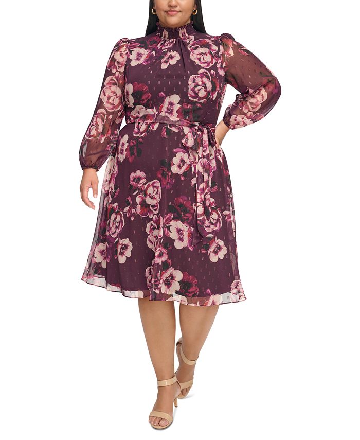 Macys hot sale floral dresses