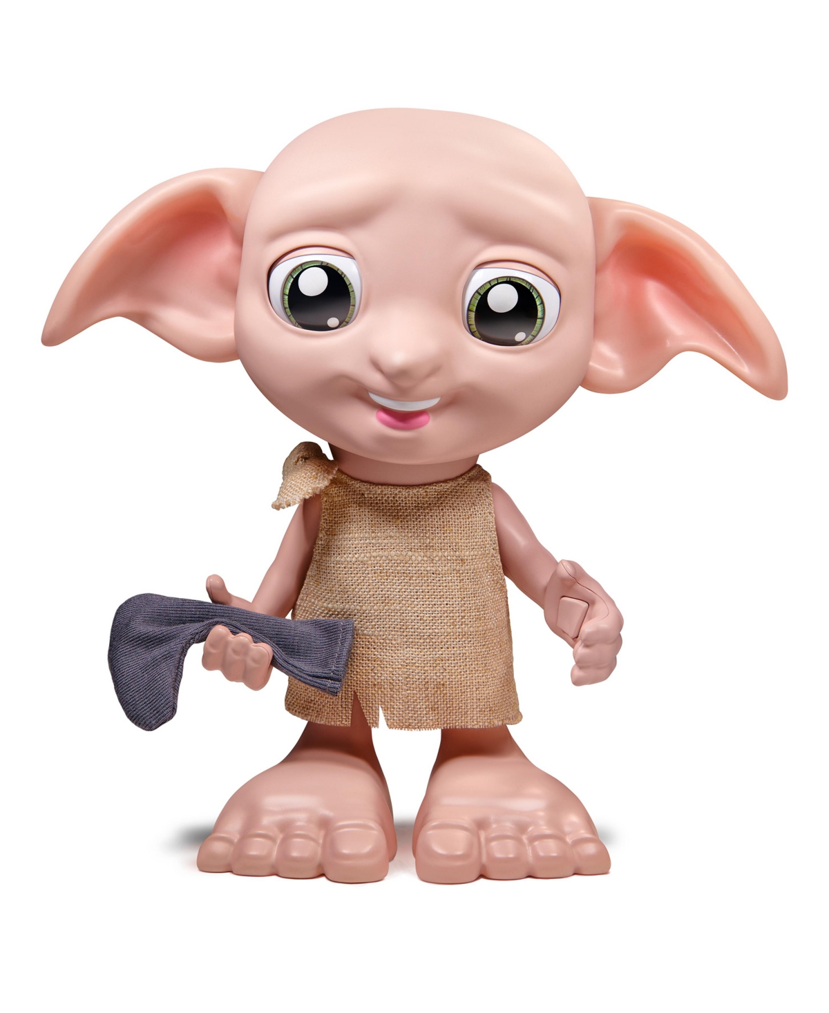 Wizarding World Kids' Harry Potter, Interactive Magical Dobby Elf Doll With Sock In Multi-color