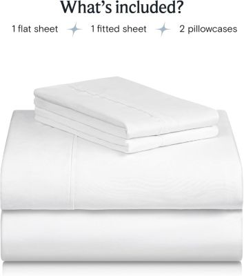 Microfiber Silky Soft Cooling 4-PC Deep Pocket Sheet Set, Queen