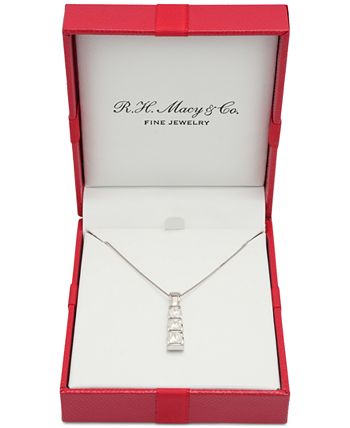 Macy's fine jewelry diamond necklace sale