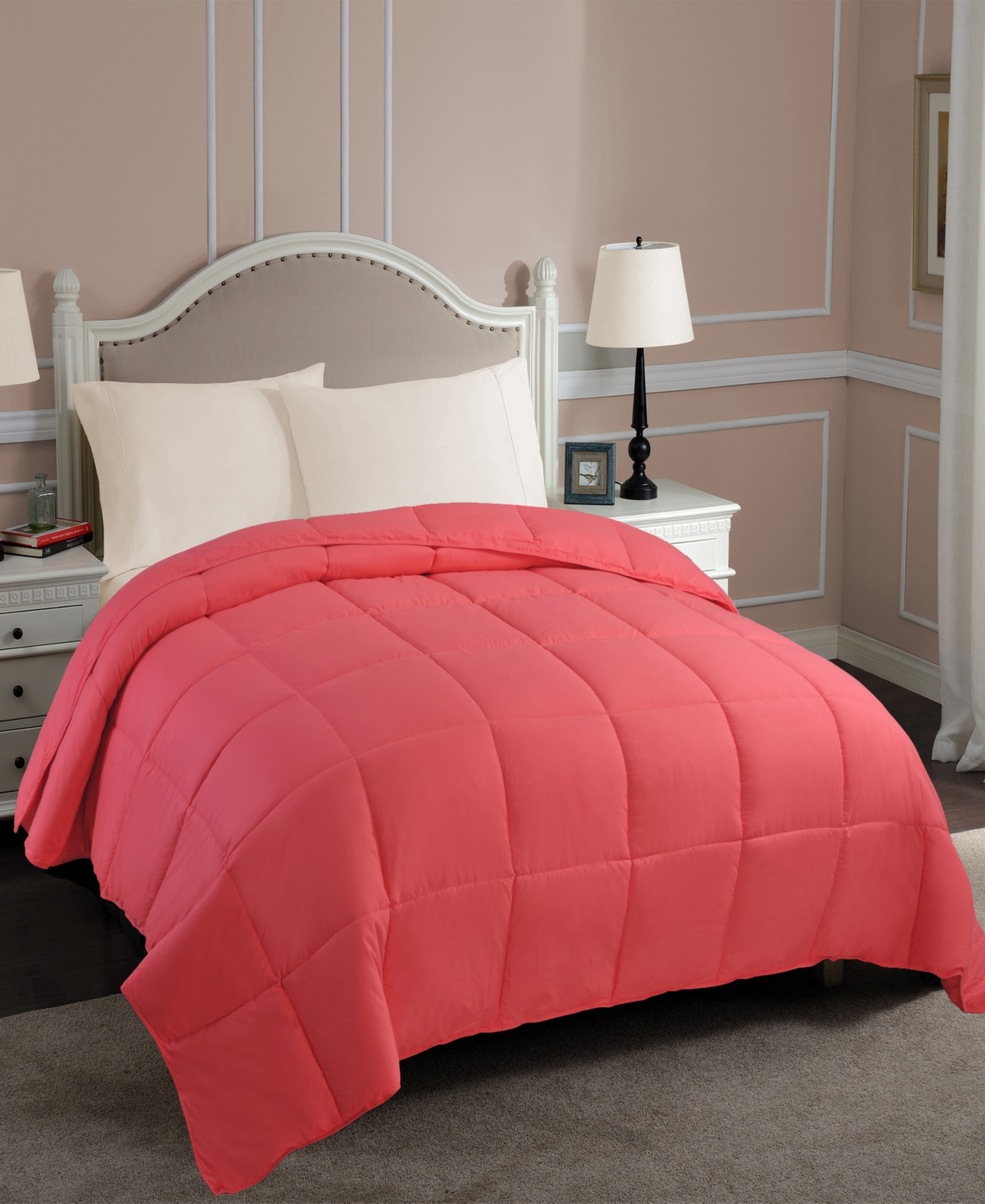 Superior All Season Down Alternative Reversible Comforter, Full/Queen