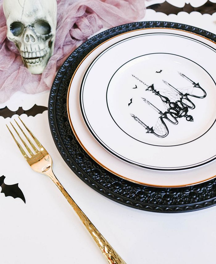 Lenox Vintage Halloween Dessert Plates, Set of 4 Macy's