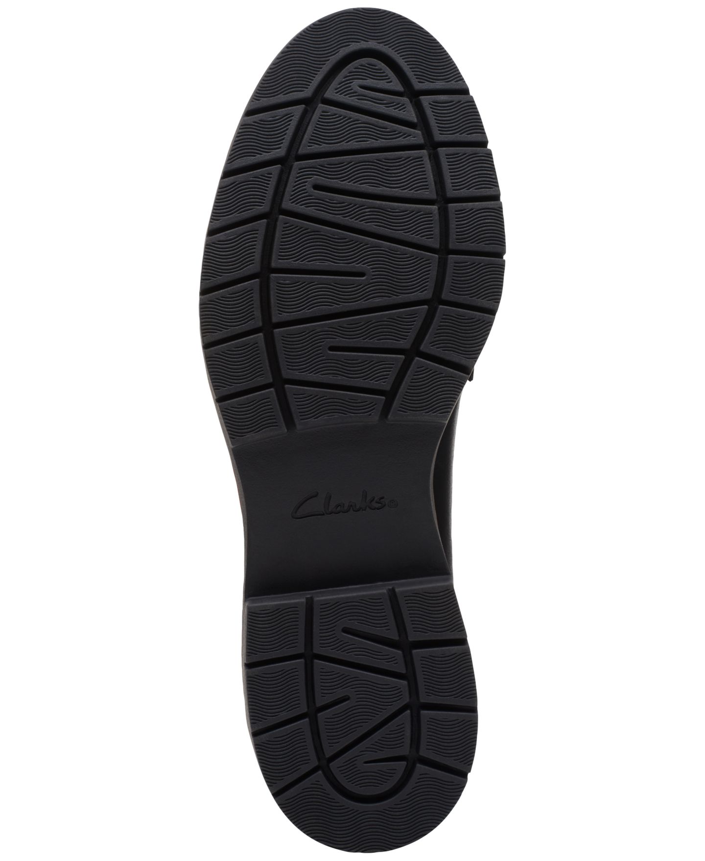 Женские туфли Clarks Westlynn Ayla Round-Toe Penny, цвет: Чёрный — фото 5