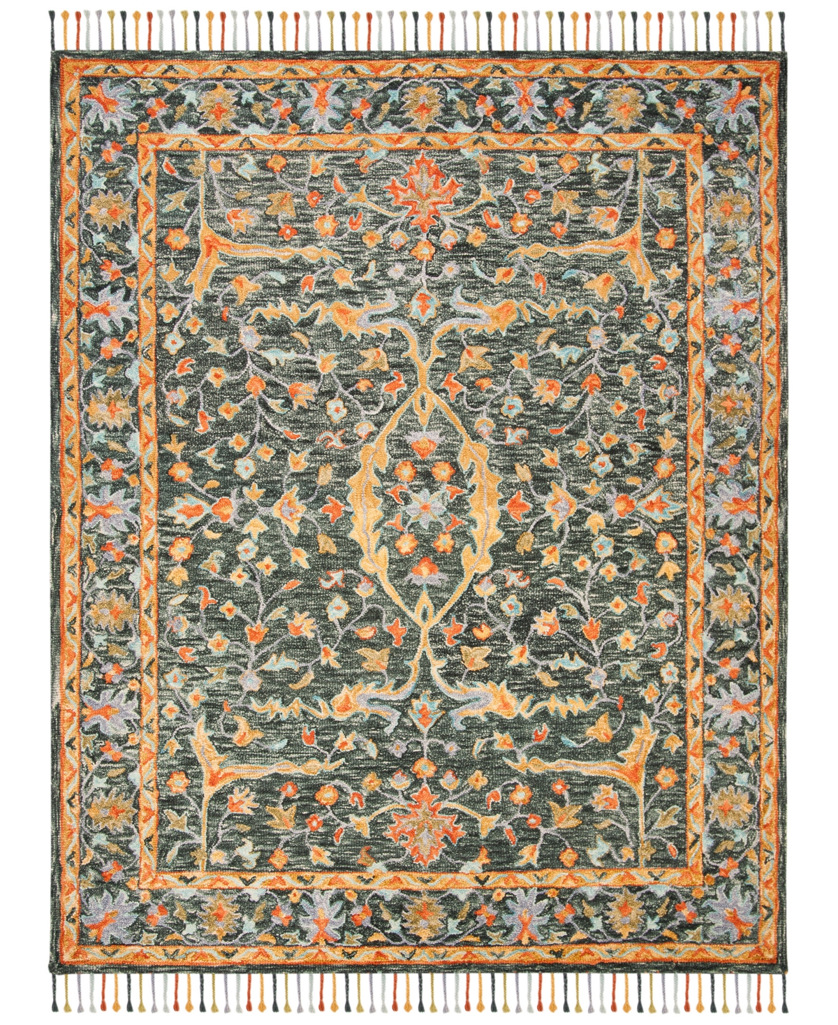 Safavieh Aurora APN116 8' x 10' Area Rug - Olive, Rust