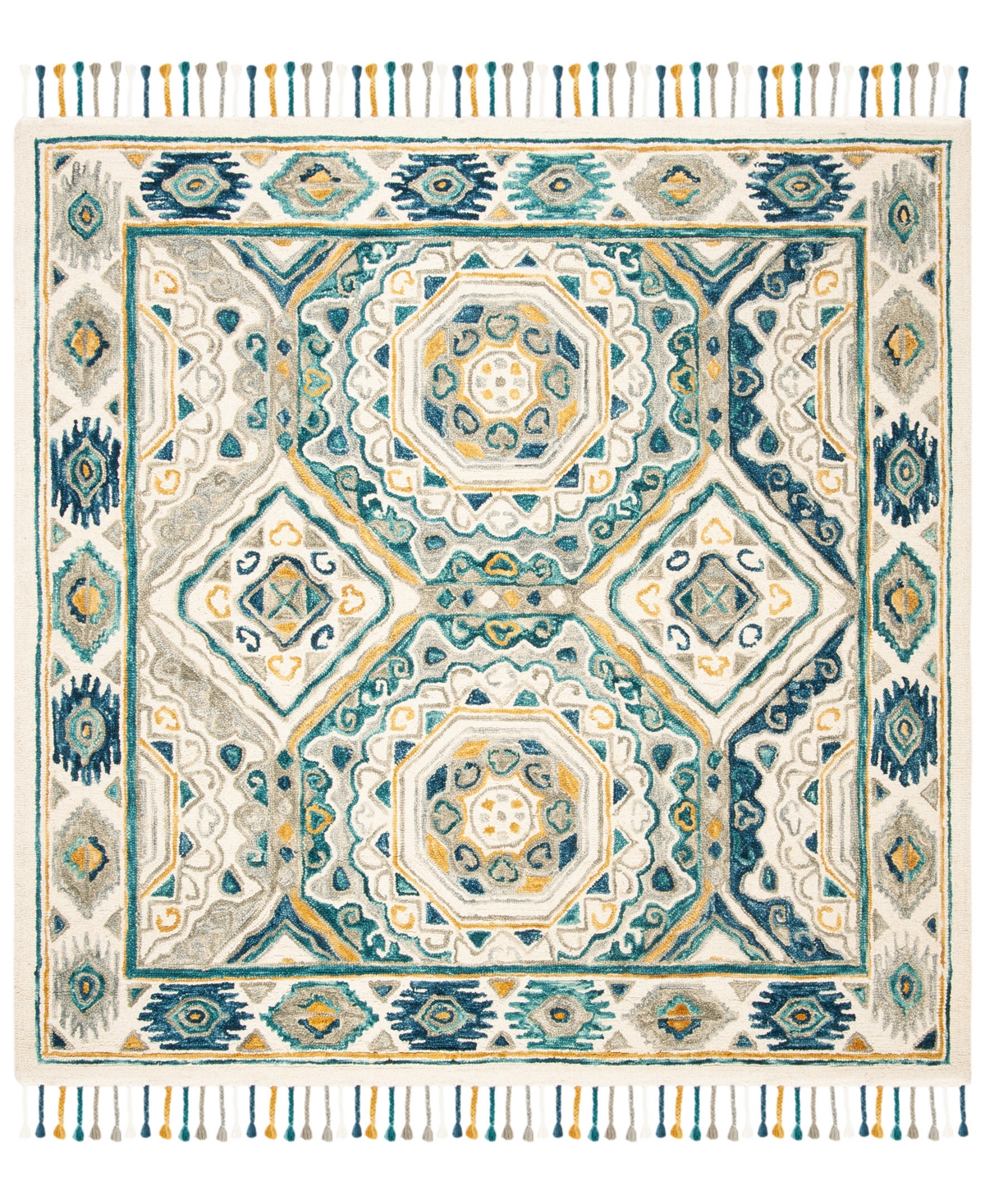 Safavieh Aurora APN251 7' x 7' Square Area Rug - Ivory