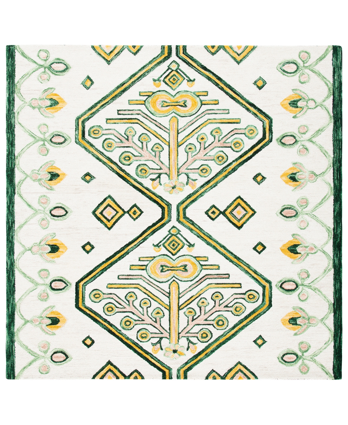 Safavieh Aurora APN703 7' x 7' Square Area Rug - Ivory