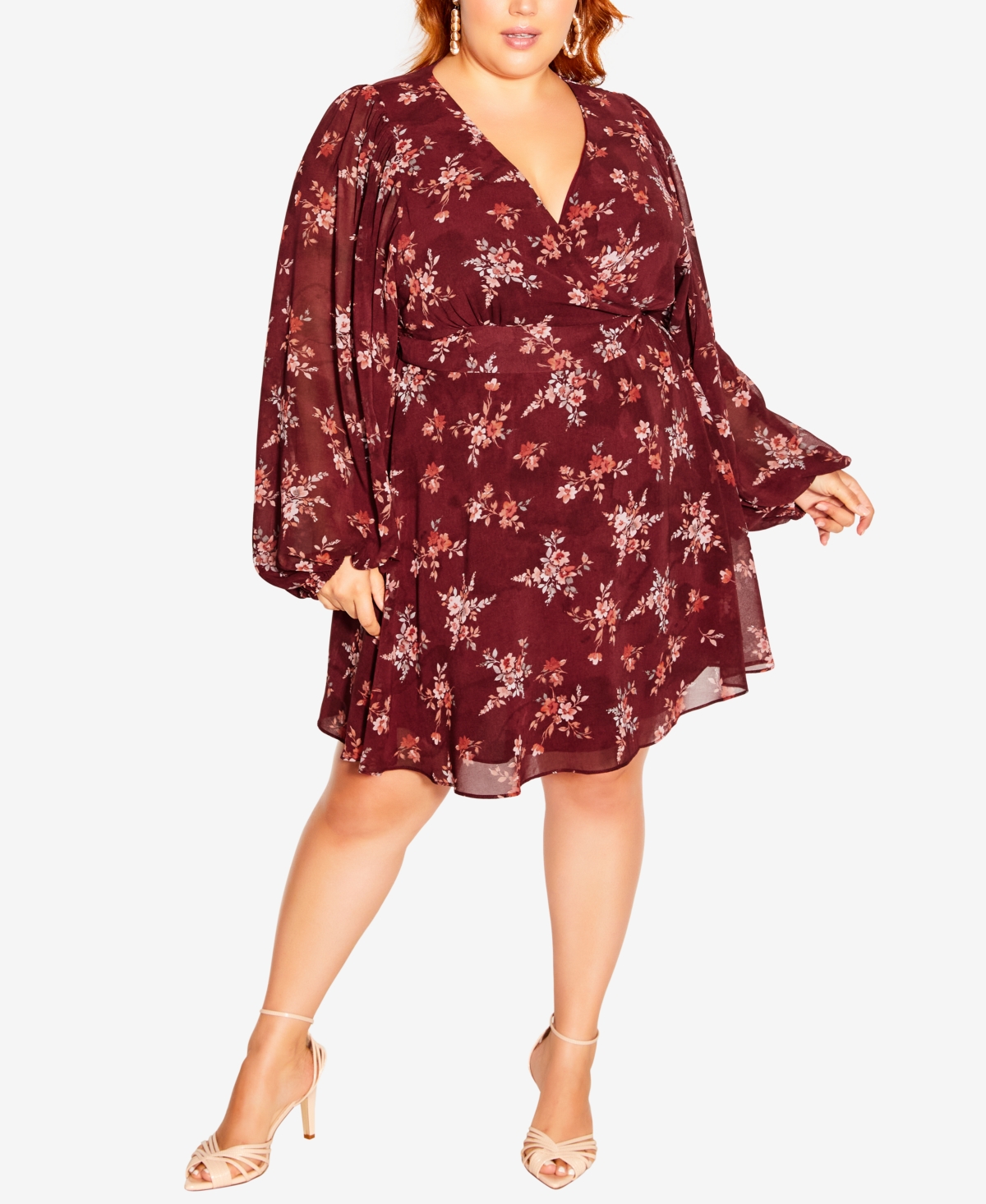 CITY CHIC TRENDY PLUS SIZE TALLULAH MINI DRESS