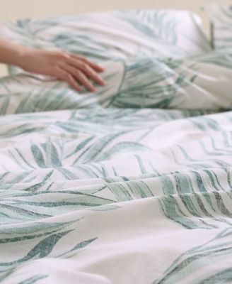 Canyon Palms Cotton Reversible 5 Piece Comforter Set, King