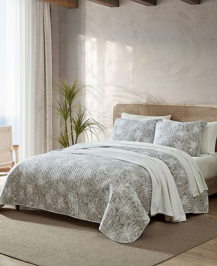 Tommy Bahama Home Makena Cotton Reversible 2 Piece Quilt Set, Twin - Macy's