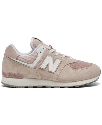 New balance women's 574 rose gold casual sneakers from finish line online