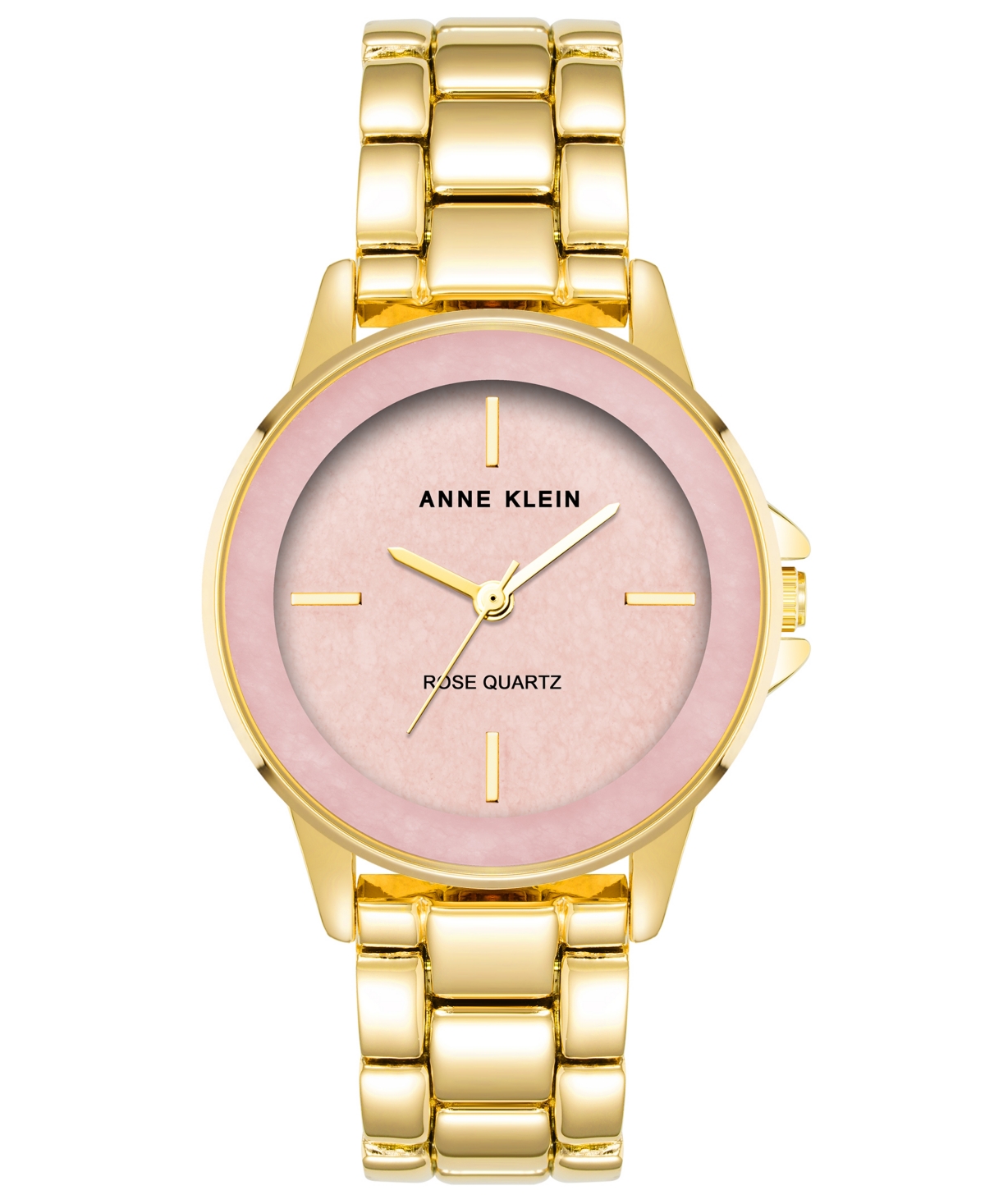 Anne Klein Women's Quartz Gold-tone Alloy Bracelet Watch, 30mm