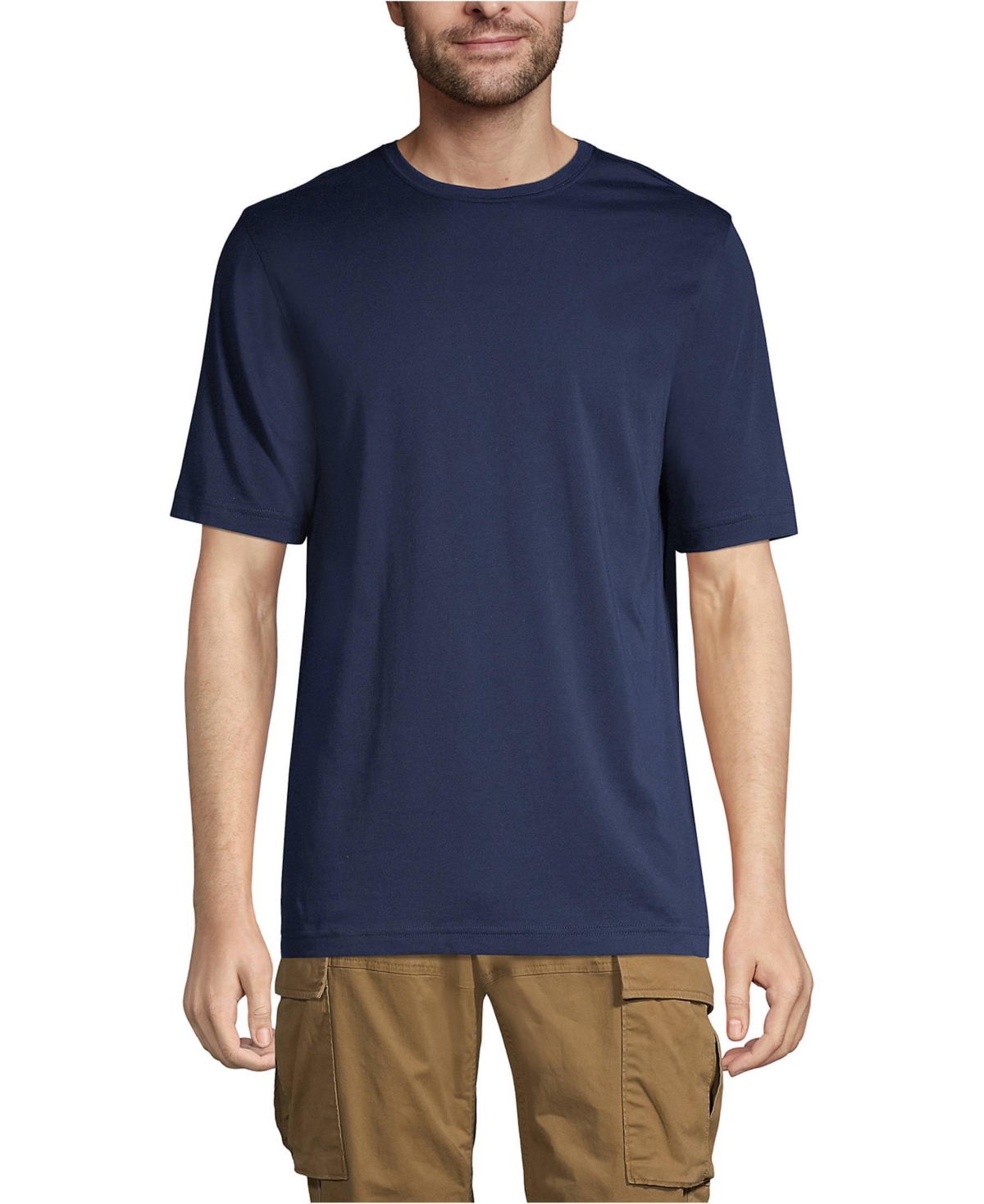 Lands' End Men's Short Sleeve Cotton Supima Tee